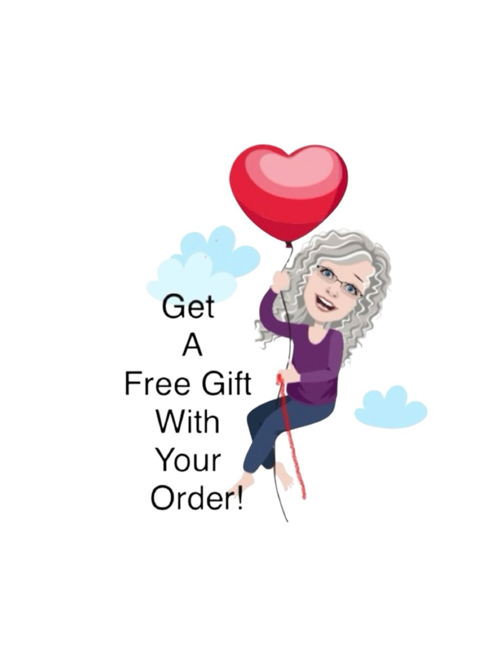 FREE GIFT WITH YOUR ORDER! 🥳